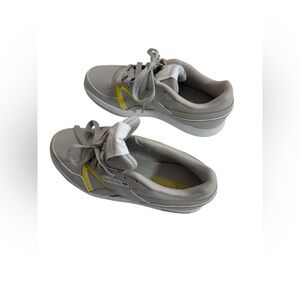 Reebok Classic Gray/Yellow 3D Ultralite Sneakers Low Top Laceup Sz 5.5 NWOB